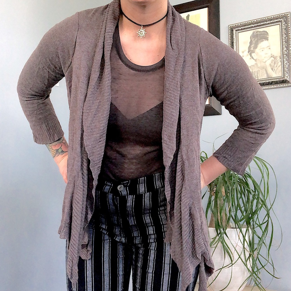 XS Brown Cardigan H&M